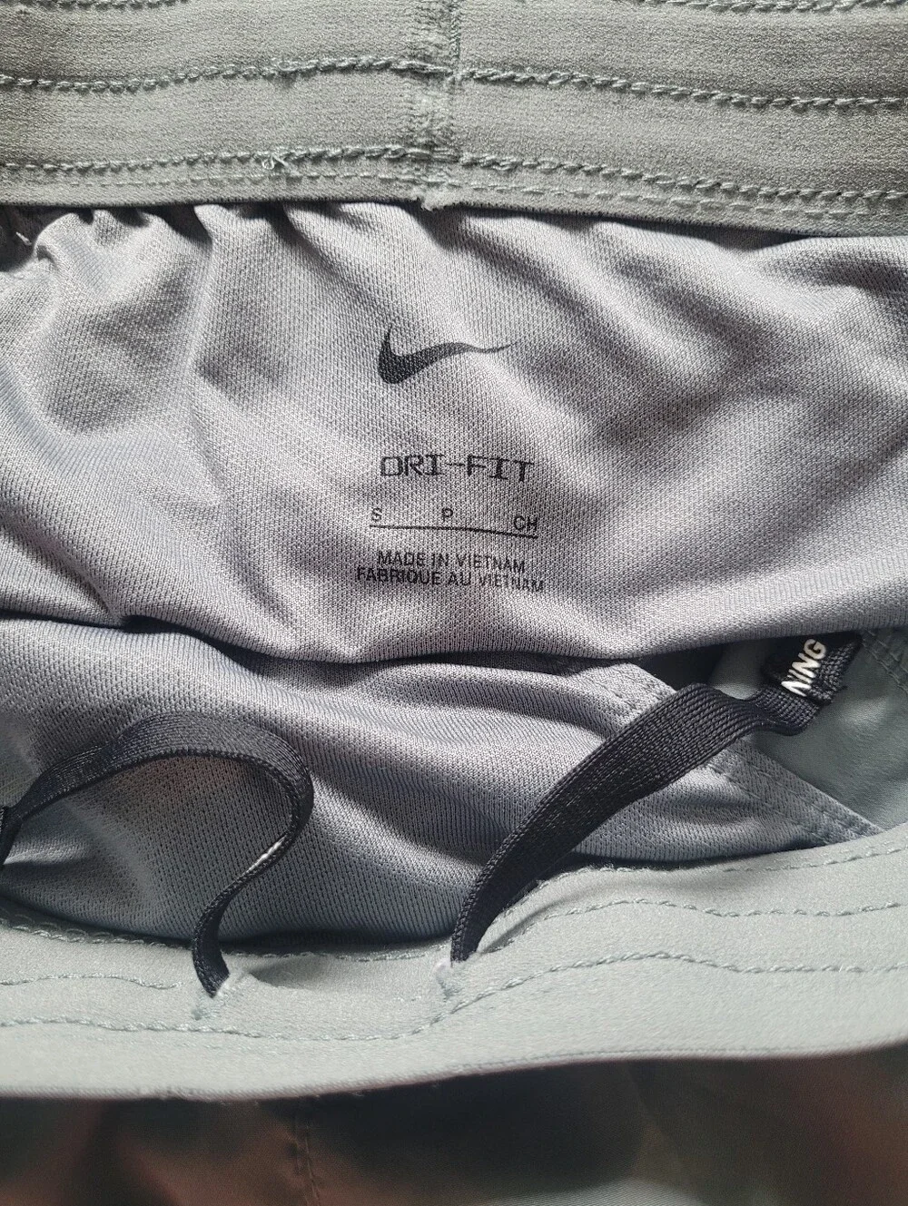Nike Dri-FIT Gray Running Shorts Women's Small 4